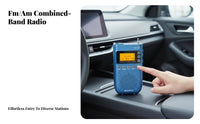 Radio Frequency bands/AM Bluetooth Radio Rechargeable MP3 Player TF Card Support