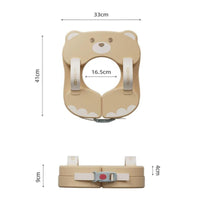 Non Inflatable Baby Buoy Easy to Wear Newborn Swim Coach Cute Bear Design