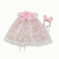 Goose Costume with Bunny Ears Easter Clothes Rabbit for Homeowners
