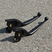 Hydraulic Clutch Brake Lever Pair Curved Hydraulic Clutch Lever Chrome Plated