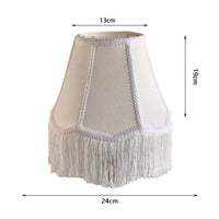 Detachable Lampshade American Design Textile Table Lamp Shade for Bedroom, Hotel
