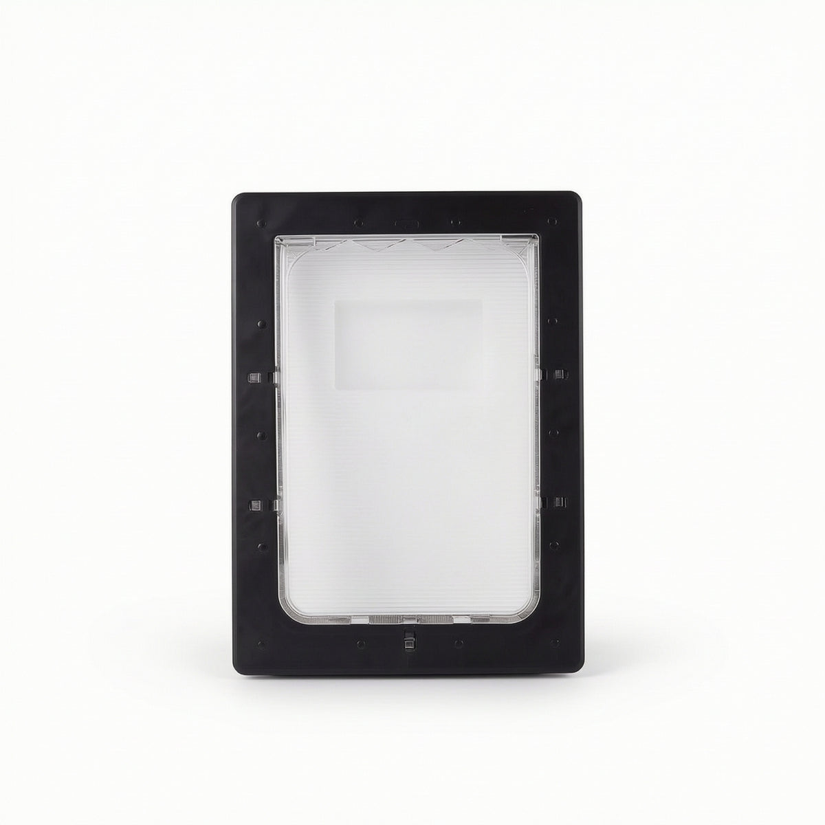 Dog Door Cat Flap with Hinged Door Cat Door Pet Flap Screen Insert Panel with Rounded Corners and Sturdy Construction Suitable for Pet Owners Home Entrances