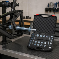 Two-Wheeler Frame Bearing Tool Kit Portable Bike Bearing Press Kit Easy to Stor