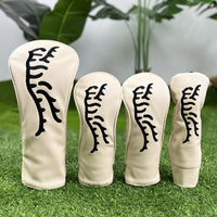 PU Golf Club Headcover with Tiger Design for Driver