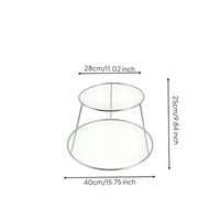 Stainless Steel Pot Stand Silver Metal Finish Heat-Resistant Cookware Support