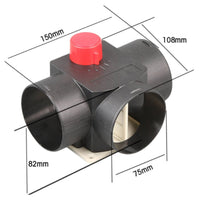 75 Mm T Connector Body Parking Heater Connector Easy to Install for Vehicle Heating