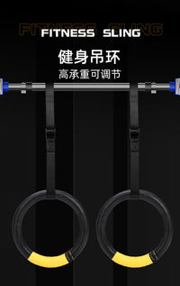 ABS Gymnastics Rings for Home Pull-Up and Exercise Training