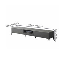 Contemporary Television Cabinet Italian Design Television Stand Media Cabinet Sturdy Construction Low Profile Suitable for Apartment Dwellers Home Living Room Decoration