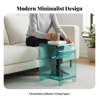 Sofa highlight Table Nordic design Wavy Side Table Artistic Design for Home Office
