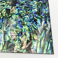 240x140x2.0mm Abalone Shell and Acrylic Board Craft Material for Musical Instrument DIY Inlay and Carving