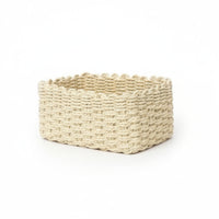 Braided Straw Basket Handwoven Straw Storage Basket Lightweight for Bedroom