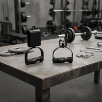 2 Pieces Ergonomic Loop Handles Non-Slip Bicep Curl Handles Full Body Exercise Equipment Equipment for Gym-Goers