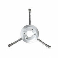 Steel Wire Trimmer Head Rust Removal Universal Brush Blade for Gardeners