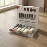 11 Pieces Plastic Floor Repair Putty Block Set Easy to Use