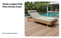 Chinese design Design 4-Piece Conversation Set Weather-Resistant Outdoor Furniture sturdy Wood Frame Patio Seating Thick seat pads for Villa Owners, Garden Lovers, Courtyard, Backyard, waterfront, Porch