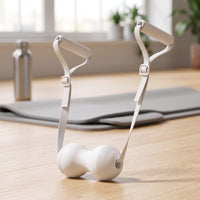 Adjustable Neck and Shoulder Massager Handheld Massage Tool with Straps Ergonomic Self Massager Non-Slip for Home