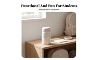 Compact & Portable Pocket Size Thermal Bottle Keeps Drinks Hot or Cold Mini Thermal Bottle Leak-Proof for Students, Kids, School