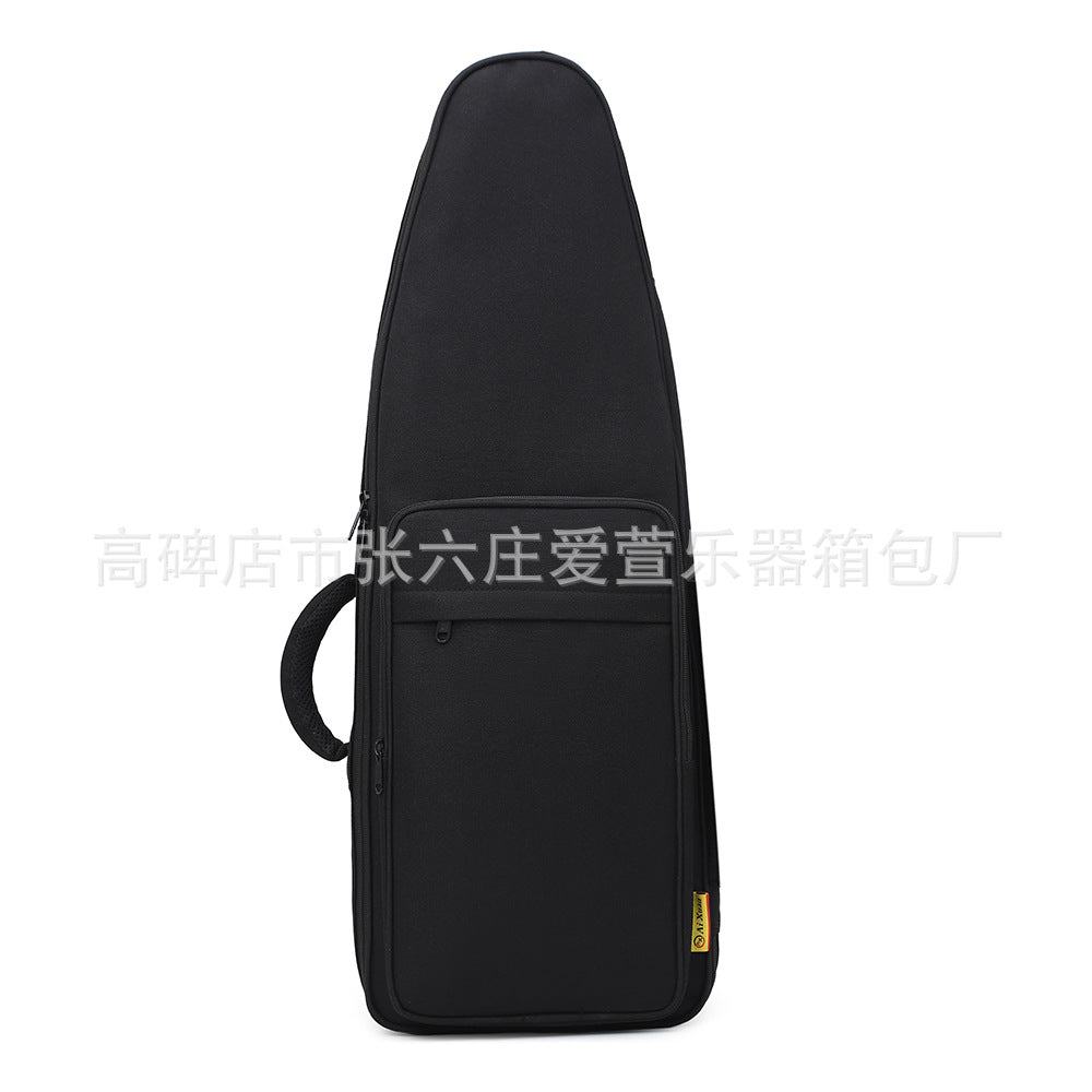 Black / Bamboo Flute Bag