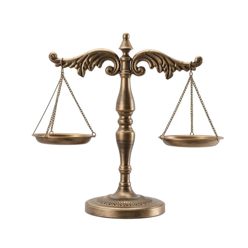 Balance Scale Antique-Metal Tabletop Decor Iron for Study