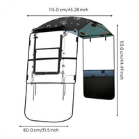 Foldable waterproof scooter shelter