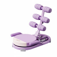 Assisted Ab Crunch Machine Multi-Functional Abdominal Exerciser for Living Room