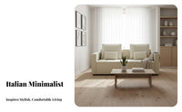Minimalist Design Straight-Line Storage Sofa abrasionResistant Couch animalsuitable for animals Fabric Household Seating Space-Saving for Apartment Dwellers, Families, Homeowners, Living Room, Small Spaces, Lounge Area, Guest Hosting