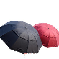 Backpack-Style Folding Umbrella with Hands-Free Shoulder Straps