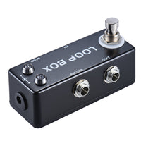 MOSKYAUDIO LOOP BOX Guitar Effects Pedal with Loop Channel Selector
