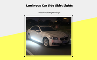Waterproof RGB car LED strips, app control