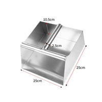 Industrial Garbage Rust-Proof Large Capacity Metal Dustpan Long-Lasting