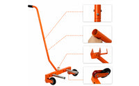 Car Mover Dolly with Handle Portable Wheel Dolly with Rollers Pre-Assembled