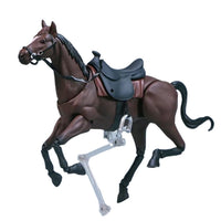 Figma Horse Action Figure White Brown Black Super Articulated