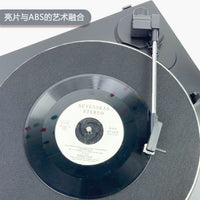 黑胶大孔唱片适配器爆款LP45转唱碟转换器稳定器 碟机ABS配件跨境...
