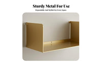 Hexagonal Floating Shelf Nordic Germansign Display Rack long-lasting and Sturdy for Office