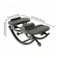 Step Machine with Digital Display Home Step Exerciser Portable Fitness Equipment for Apartment Dwellers, Home Gym, Living Room