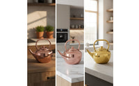 Tea Kettle Fast Heating Tea Pot with Lid Heat Protected Cookware for Kitchen
