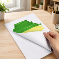 4K White Cardboard Art Paper 300g 8K Hard Cardboard 4-Open White Cardboard Large Sheet A4 Thick Hard Paperboard