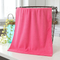 Thick Microfibre Cleaning Cloth, 35x75cm Microfibre Cloth for Kitchen and Car, Single-color Dish Cloths for High Water Absorption