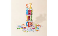 Three-Dimensional Number Stacking Toy Educational Wooden Number Blocks Painted Counting Blocks for Preschool, Classroom