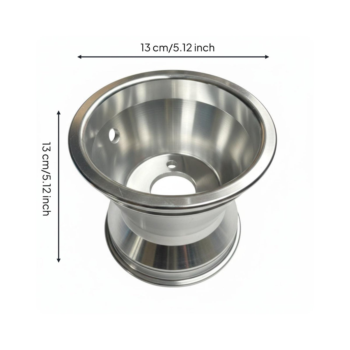 Go Kart Wheel rims Rust Resistant Mini-Vehicle Wheel rims Easy Installation Vehicle Part for Drivers