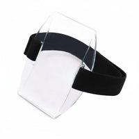 Lightweight Adjustable Armband Badge Holder Easy to Scan Elastic Armband Badge Holder for Security, Events, Trade Shows