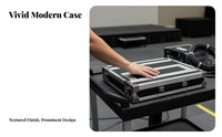 Sound Equipment Holder Case Audio Device Heavy-Duty Transport Enclosure Pressure-Resistant for Stage Performance