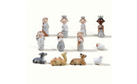 Classic Design Resin Nativity Scene Meaningful Gift Nativity Scene Set Detailed Craftsmanship Jesus Birth Figurine Collection Collectible Figurines for Mantelpiece, Church