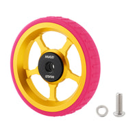 CNC-Cut Easy Wheel Long-Lasting Auxiliary Wheel with Steel Bearing Stable Bike Training Wheels Silent for Cyclists