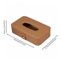 Space Saving Car Visor Tissue Box Compact Auto Add-on Universal Fit