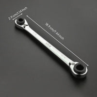 Bidirectional ratchet wrench for cars
