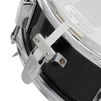 School Band 14 Inch Snare Drum Included Drumsticks Marching Snare Drum Sharp Sound Percussion Instrument Chrome Finish for Stage Performance