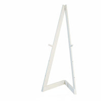 Geometric Folding Easel Adjustable Wooden Display Stand Nordic Poster Holder with Pine Construction Foldable Portable Design Suitable for Art Exhibitions Studios Home Galleries