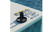 Long-Lasting Material Pool Cleaner Drive Shaft and Bearing Kit Improved Traction Cleaner Tire Track and Brush Set