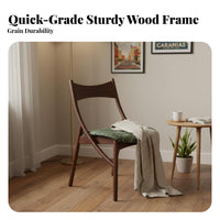 Feline Protruding Backrest-Shaped Rprotruding Backrest-Shaped Chair Vintage and Design Feature Seat Sturdy Wood Legs Stable